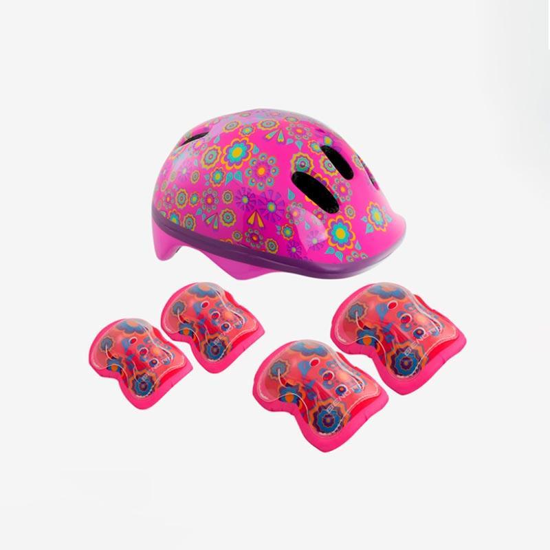 Casco BENOTTO infantil (Kit con Codilleras y Rodilleras) Talla M - Raudor ¡Rompe tu propio récord!