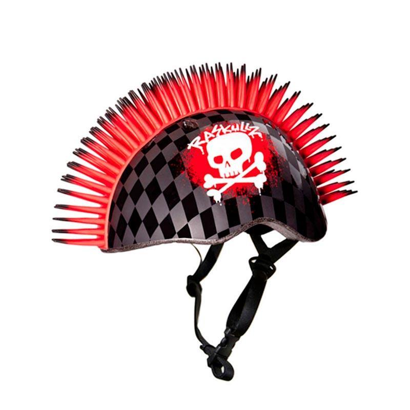 Casco C-PREME Skull Hawks color Rojo Talla 5+ - Raudor ¡Rompe tu propio récord!