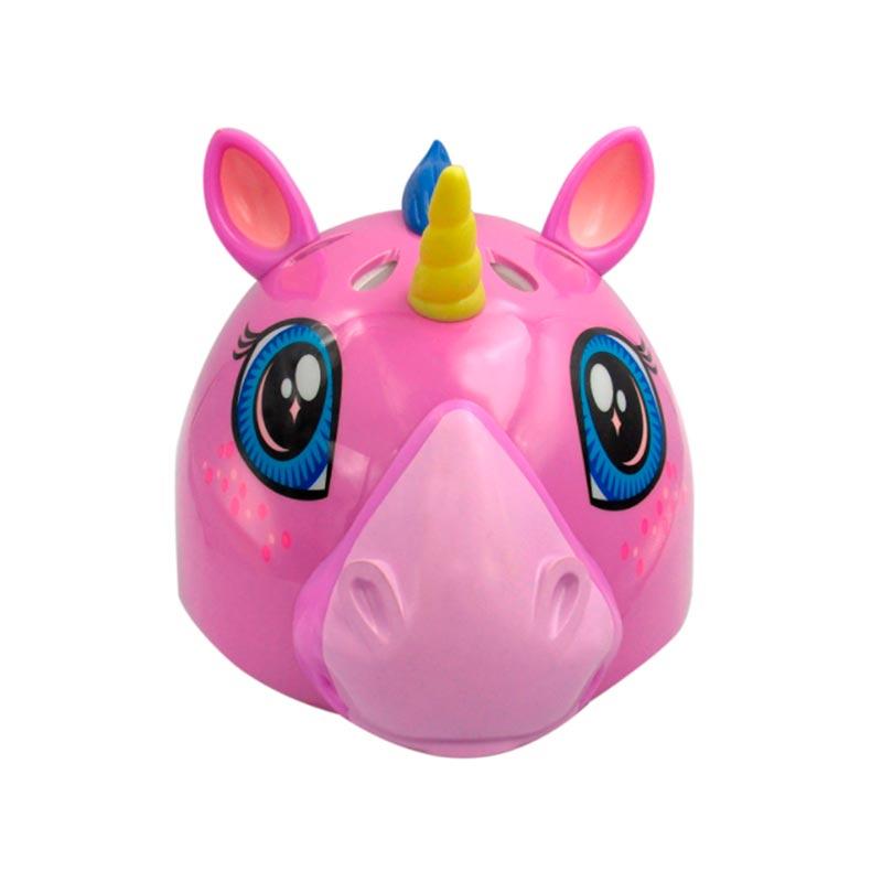 Casco C-PREME Unicorn color rosa Talla 5+ - Raudor ¡Rompe tu propio récord!