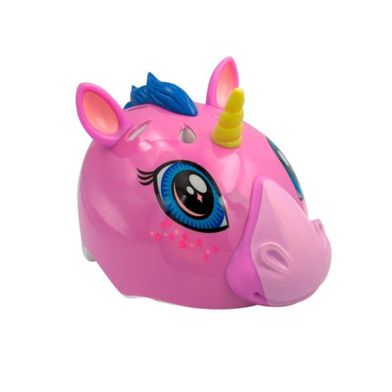 Casco C-PREME Unicorn color rosa Talla 5+ - Raudor ¡Rompe tu propio récord!