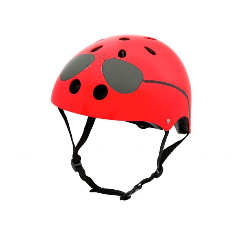 Casco con luz HORNIT Infantil Aviator Talla M - Raudor ¡Rompe tu propio récord!