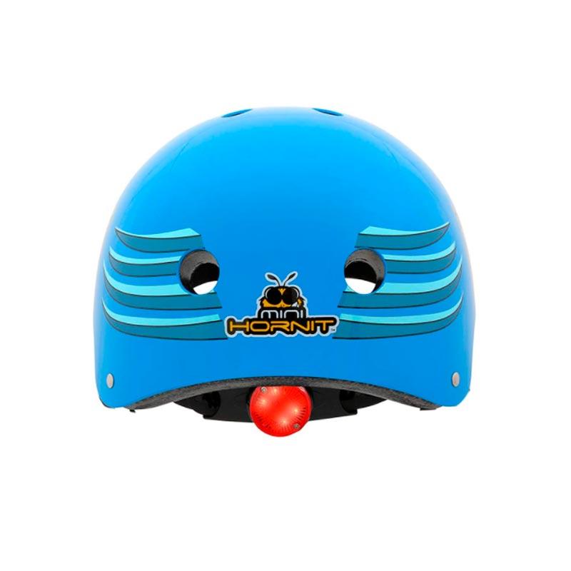 Casco con luz HORNIT Infantil Shark Talla M - Raudor ¡Rompe tu propio récord!