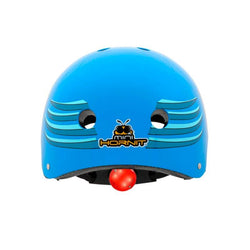 Casco con luz HORNIT Infantil Shark Talla M - Raudor ¡Rompe tu propio récord!