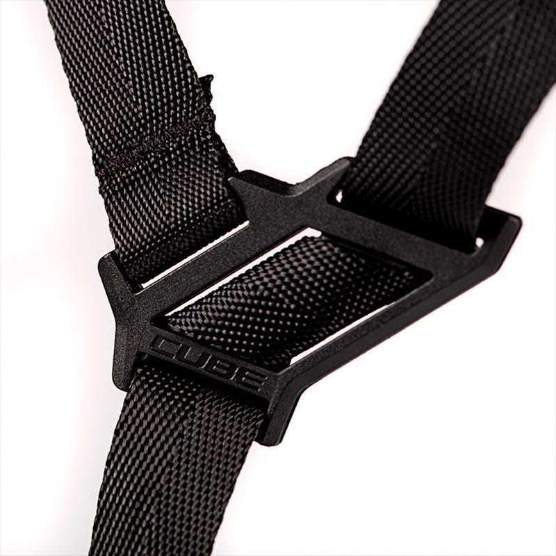 Casco CUBE Road Race color Negro Talla S/M (53-57) - Raudor ¡Rompe tu propio récord!