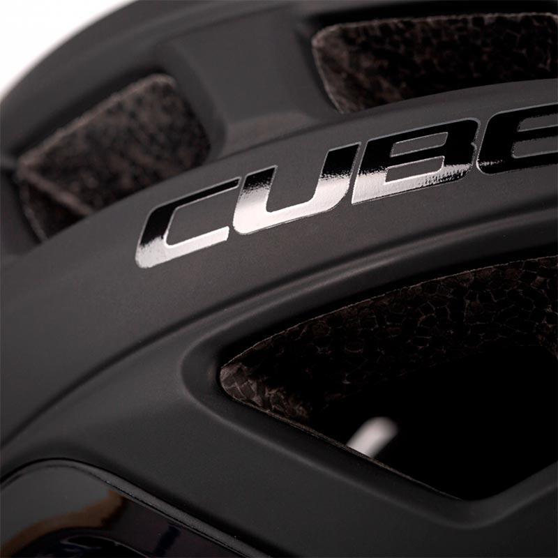 Casco CUBE Road Race color Negro Talla S/M (53-57) - Raudor ¡Rompe tu propio récord!
