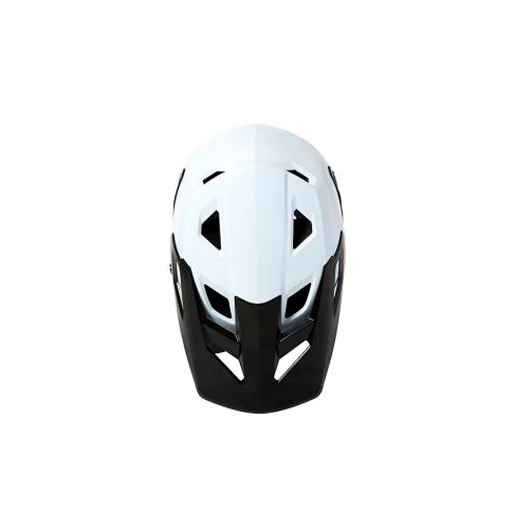 Casco FOX Rampage FA21 Joven / Color Blanco / Talla YL - Raudor ¡Rompe tu propio récord!