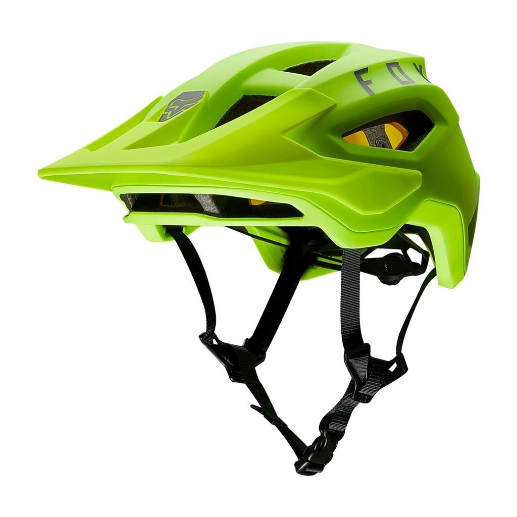 Casco FOX Speedframe MIPS Color Amarillo - Raudor ¡Rompe tu propio récord!