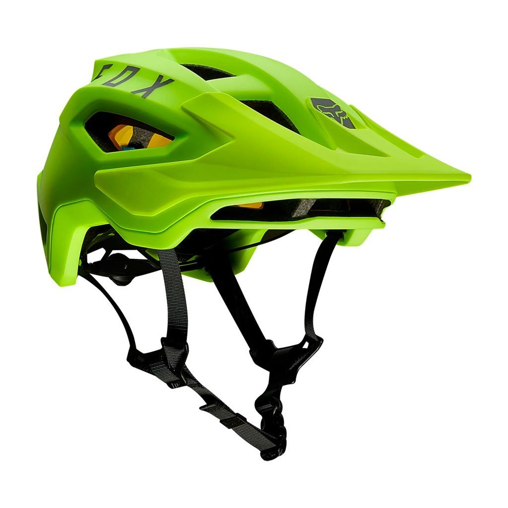 Casco FOX Speedframe MIPS Color Amarillo - Raudor ¡Rompe tu propio récord!