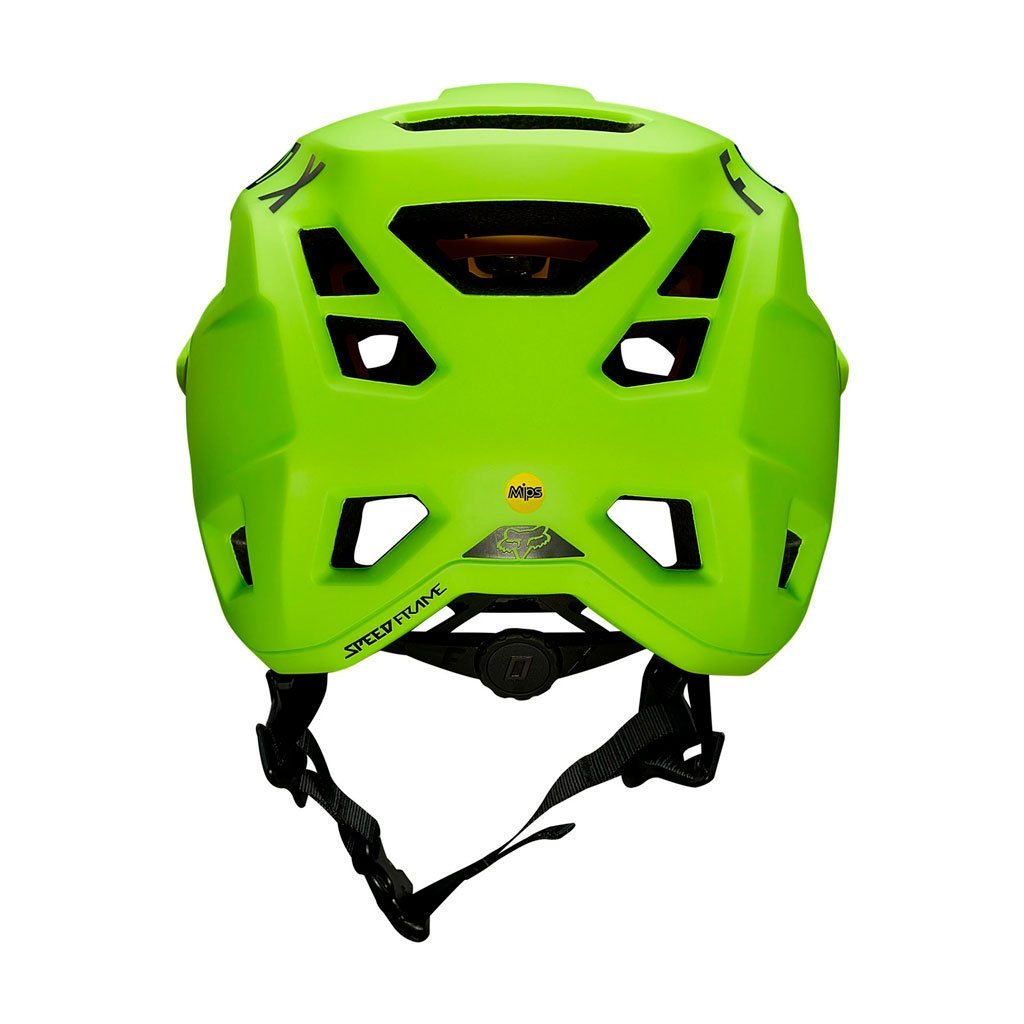 Casco FOX Speedframe MIPS Color Amarillo - Raudor ¡Rompe tu propio récord!