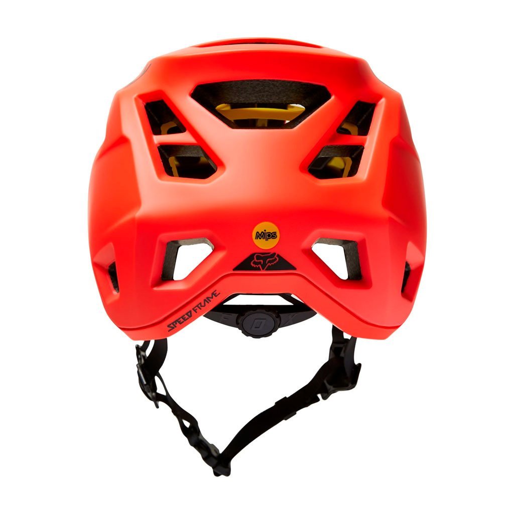 Casco FOX Speedframe MIPS Color Naranja - Raudor ¡Rompe tu propio récord!