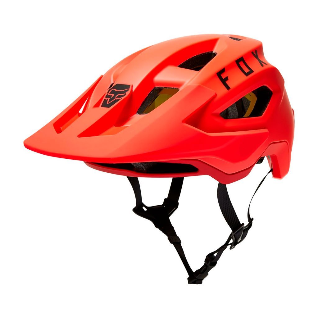 Casco FOX Speedframe MIPS Color Naranja - Raudor ¡Rompe tu propio récord!