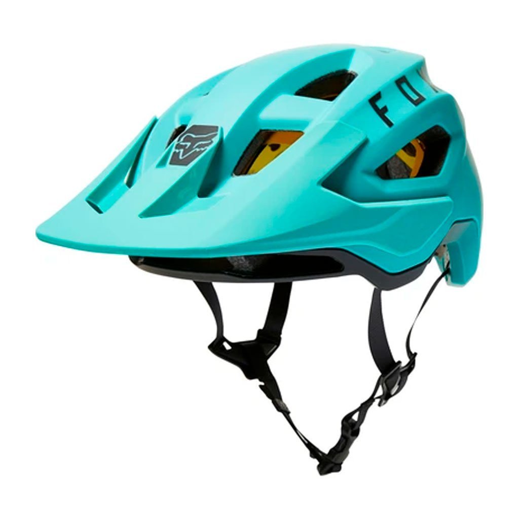 Casco FOX Speedframe MIPS Color Turquesa / Talla L (59-63 cm) - Raudor ¡Rompe tu propio récord!