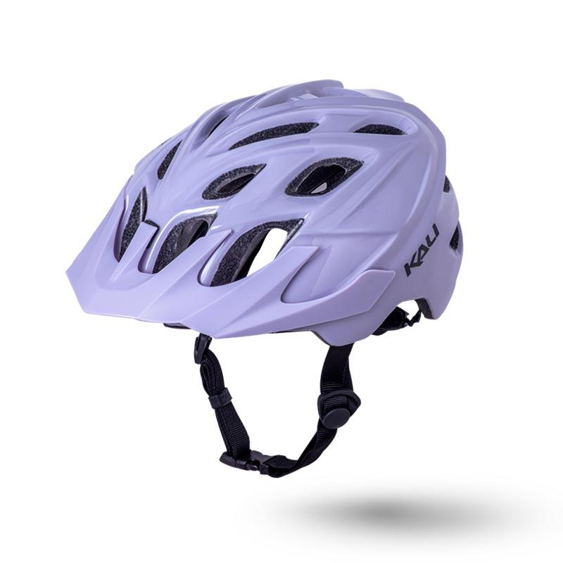 Casco KALI Chakra Solo color Morado Talla S/M - Raudor ¡Rompe tu propio récord!