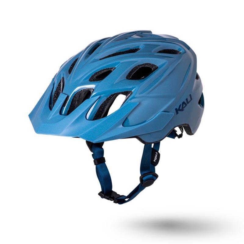 Casco KALI Chakra Solo color Thunder Blue Talla L/XL - Raudor ¡Rompe tu propio récord!