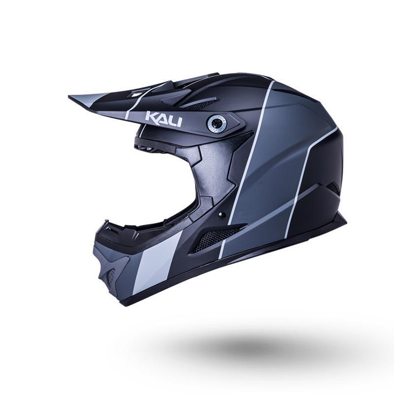 Casco KALI Zoka color Negro/Gris Talla L - Raudor ¡Rompe tu propio récord!