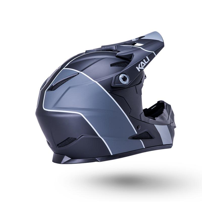 Casco KALI Zoka color Negro/Gris Talla L - Raudor ¡Rompe tu propio récord!