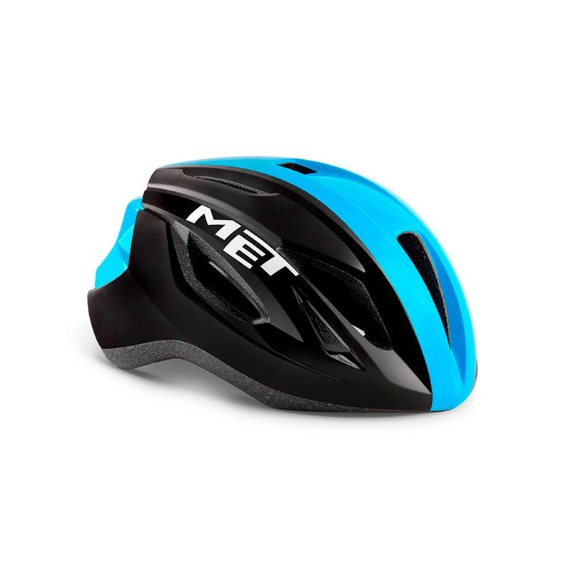 Casco MET Rivale color Negro/Azul Talla M - Raudor ¡Rompe tu propio récord!
