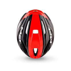 Casco MET Strale color Negro/Rojo Talla M - Raudor ¡Rompe tu propio récord!