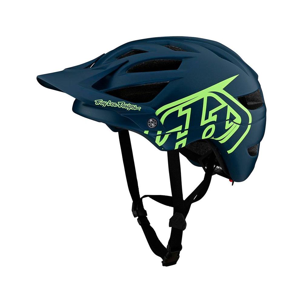 Casco TROY LEE DESIGN A1 Drone Marine / Green - Talla MD/LG - Raudor ¡Rompe tu propio récord!