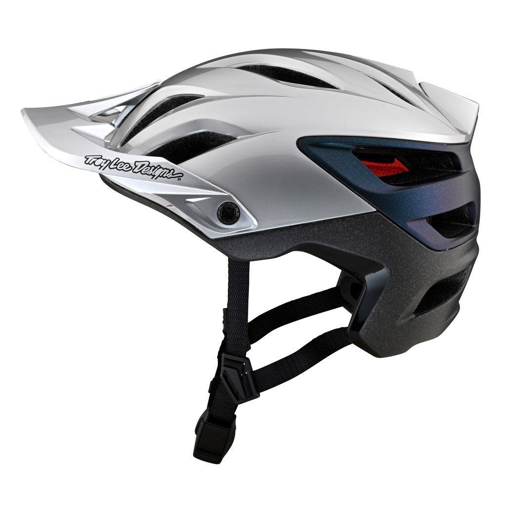 Casco TROYLEE DESIGNS A3 Mips Uno / Color Silver-Electro / Talla MD/LG - Raudor ¡Rompe tu propio récord!