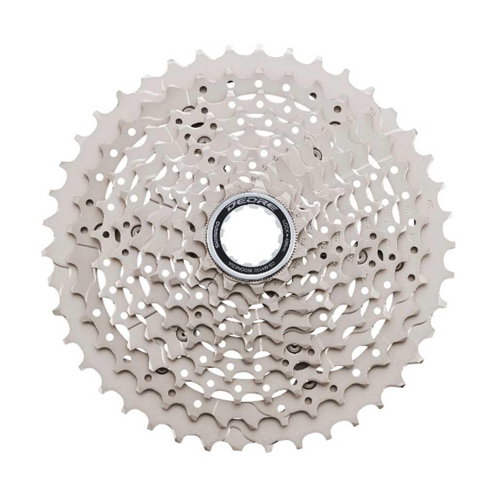 Cassette de piñones SHIMANO Deore CS-M4100 de 10 velocidades - Raudor ¡Rompe tu propio récord!
