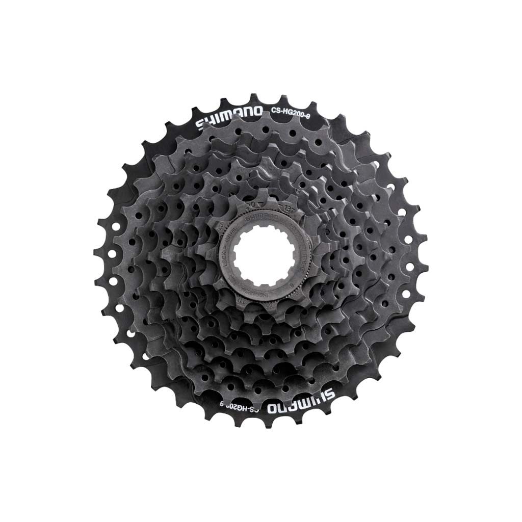 Cassette SHIMANO CS-HG200 11/34D para 9 velocidades - Raudor ¡Rompe tu propio récord!