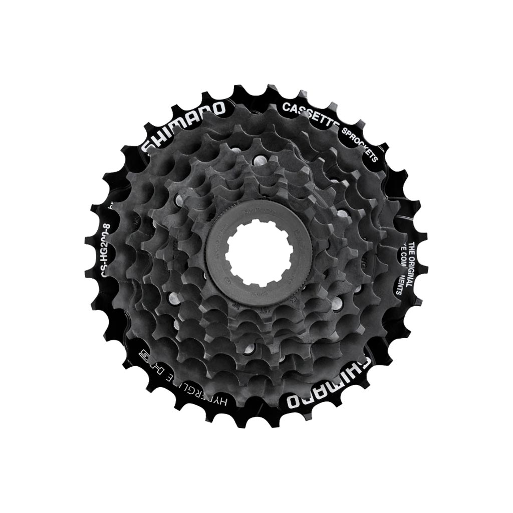 Cassette SHIMANO CS-HG200 8 velocidades 12/32 - Raudor ¡Rompe tu propio récord!