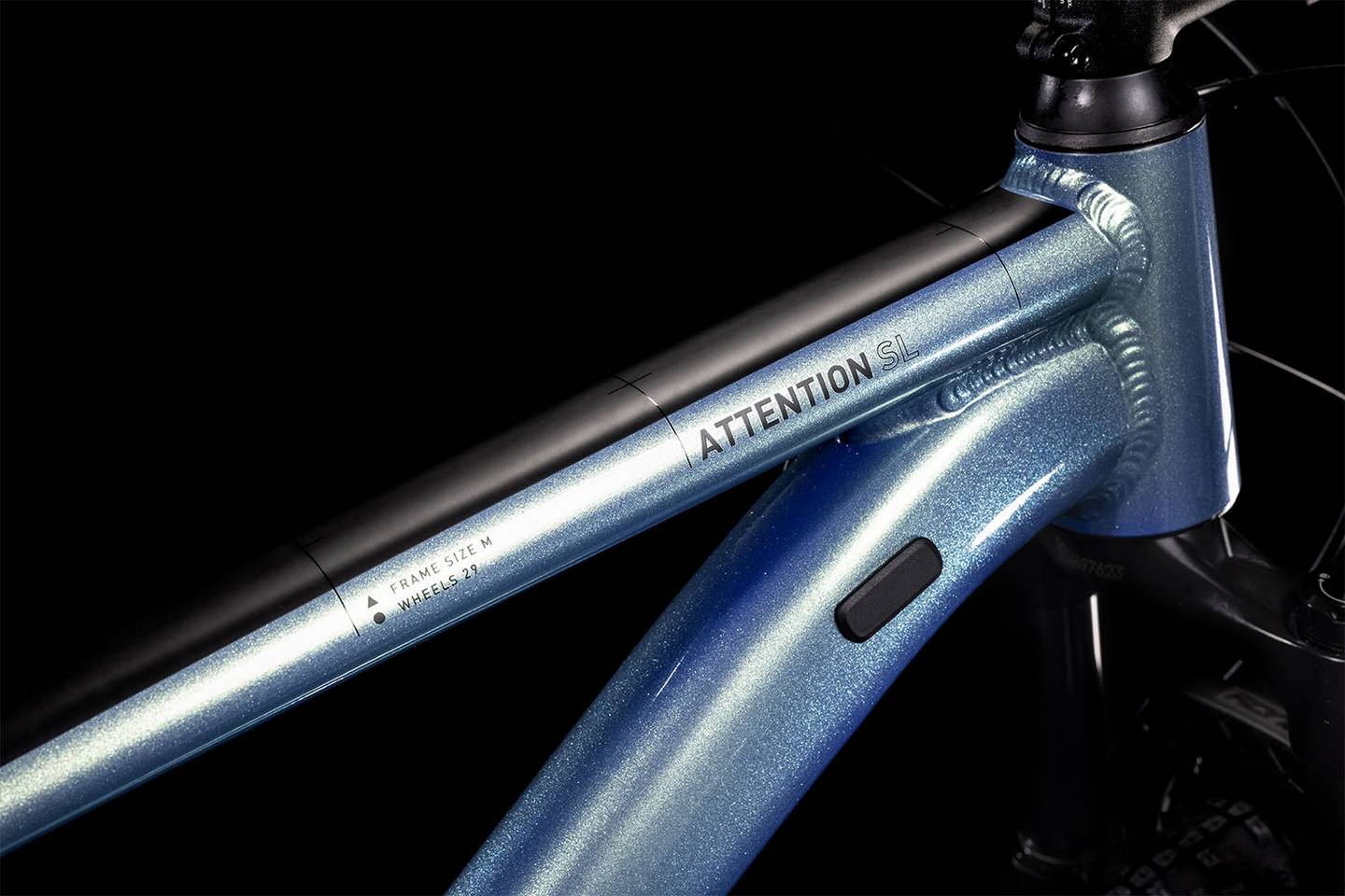 Bicicleta de montaña CUBE Attention SL Reverseblue'n'black 2022