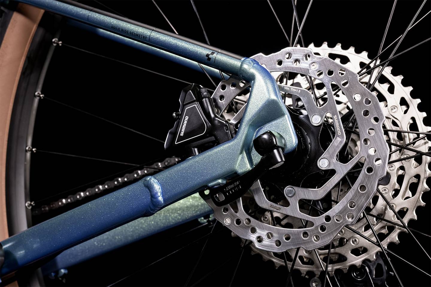 Bicicleta de montaña CUBE Attention SL Reverseblue'n'black 2022