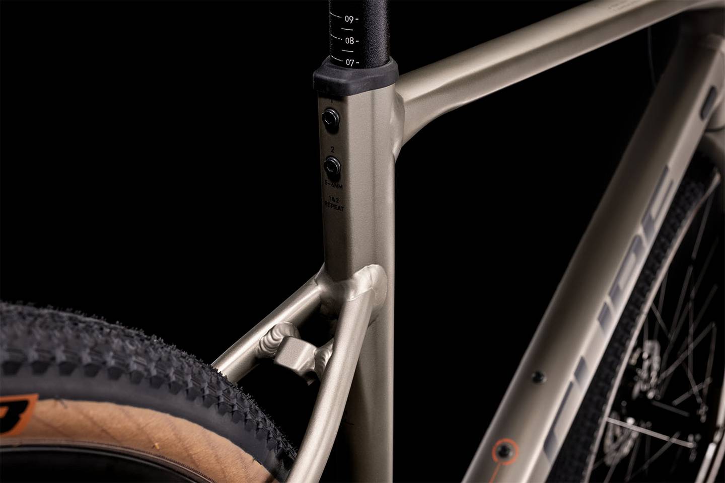 Bicicleta para gravel CUBE Nuroad EX Flashstone'n'Orange 2022 / Transmisión 1x11 velocidades