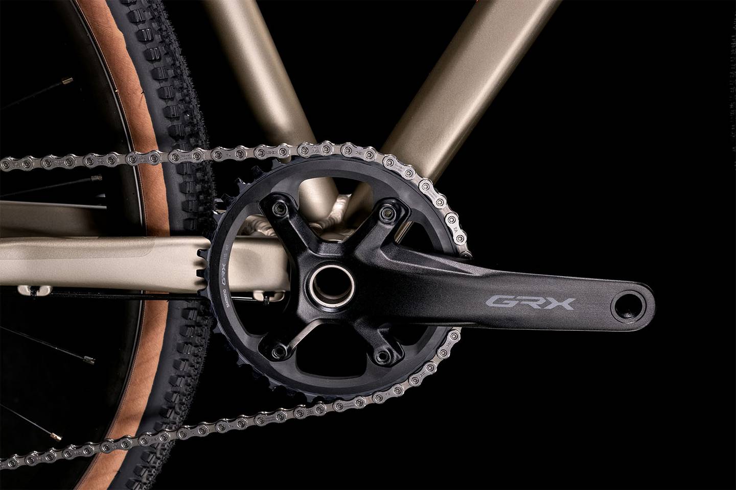 Bicicleta para gravel CUBE Nuroad EX Flashstone'n'Orange 2022 / Transmisión 1x11 velocidades