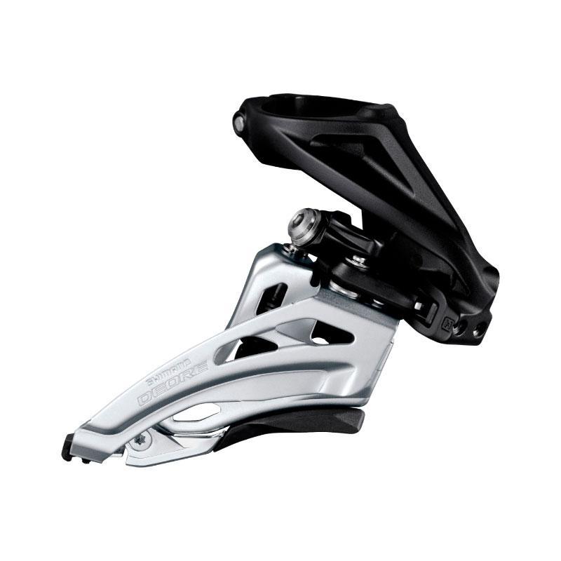 Desviador delantero SHIMANO Deore FD-M617-H para 2 velocidades / Montaje de abrazadera alta / Para transmisión 2x10 - Raudor ¡Rompe tu propio récord!