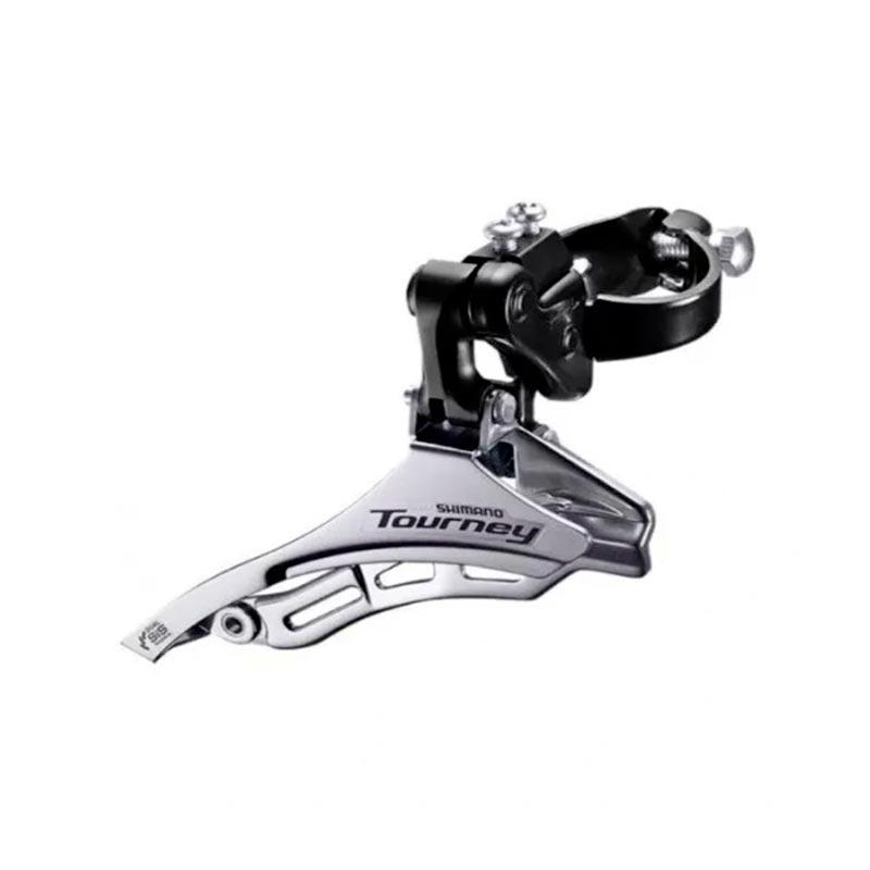 Desviador delantero SHIMANO Tourney FD-TY300 / Abrazadera de 31.8mm / D Swing / Top pull / Para máximo 42D - Raudor ¡Rompe tu propio récord!