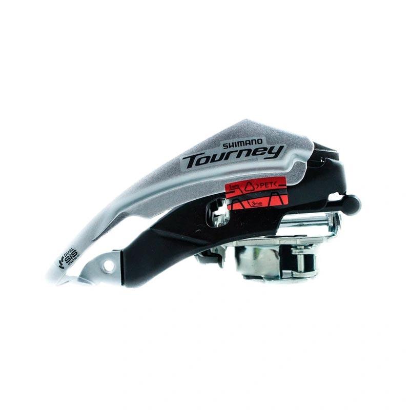 Desviador delantero SHIMANO Tourney FD-TY510 / Abrazadera de 28.6 mm / Top Swing / Dual Pull / Para máximo 42D - Raudor ¡Rompe tu propio récord!