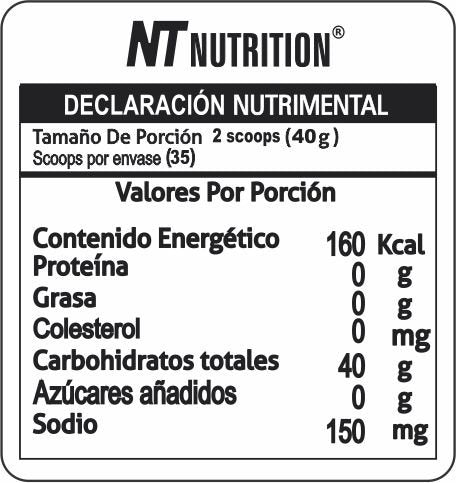 NT NUTRITION HIDROGEL NARANJA 35 PORCIONES