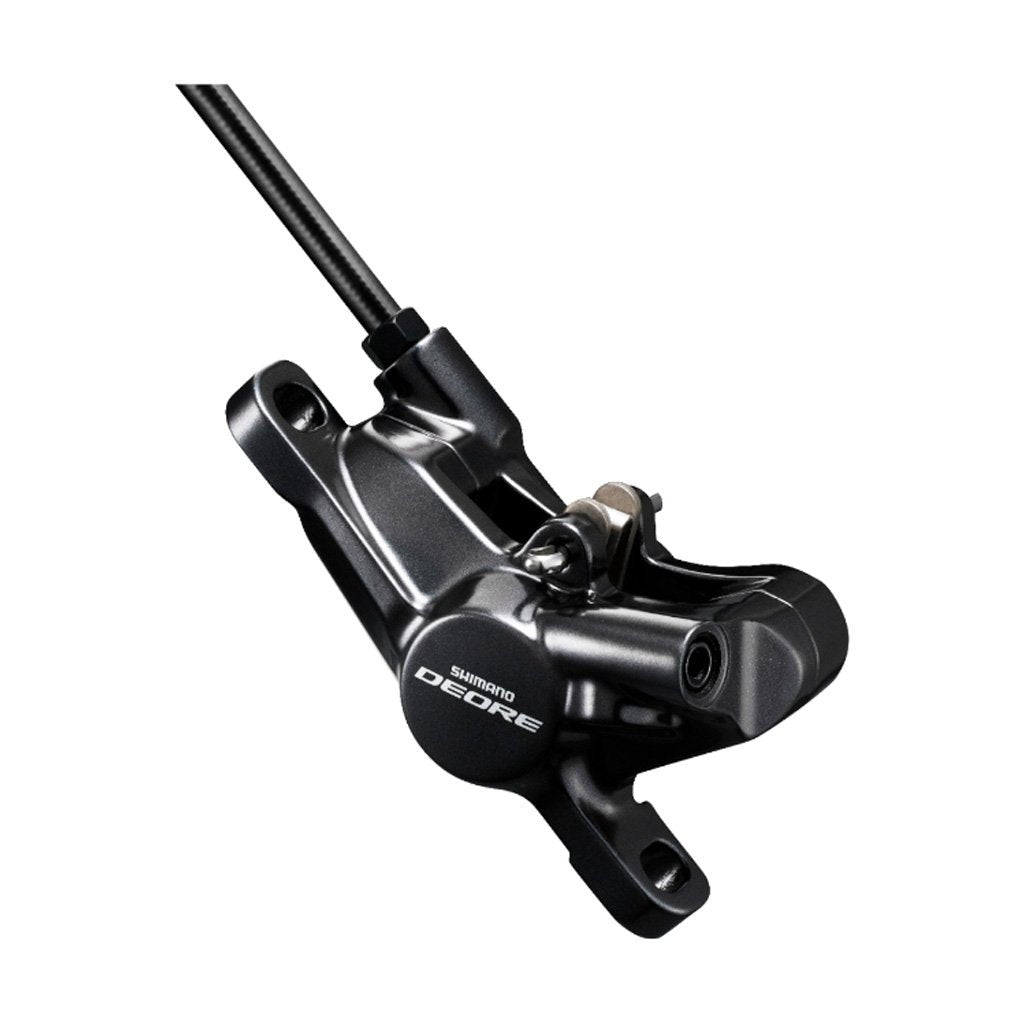Freno hidráulico delantero SHIMANO BL-M6000 / BR-M6000 de dos pistones (Incluye palanca, línea de freno, caliper y balatas de resina) - Raudor ¡Rompe tu propio récord!