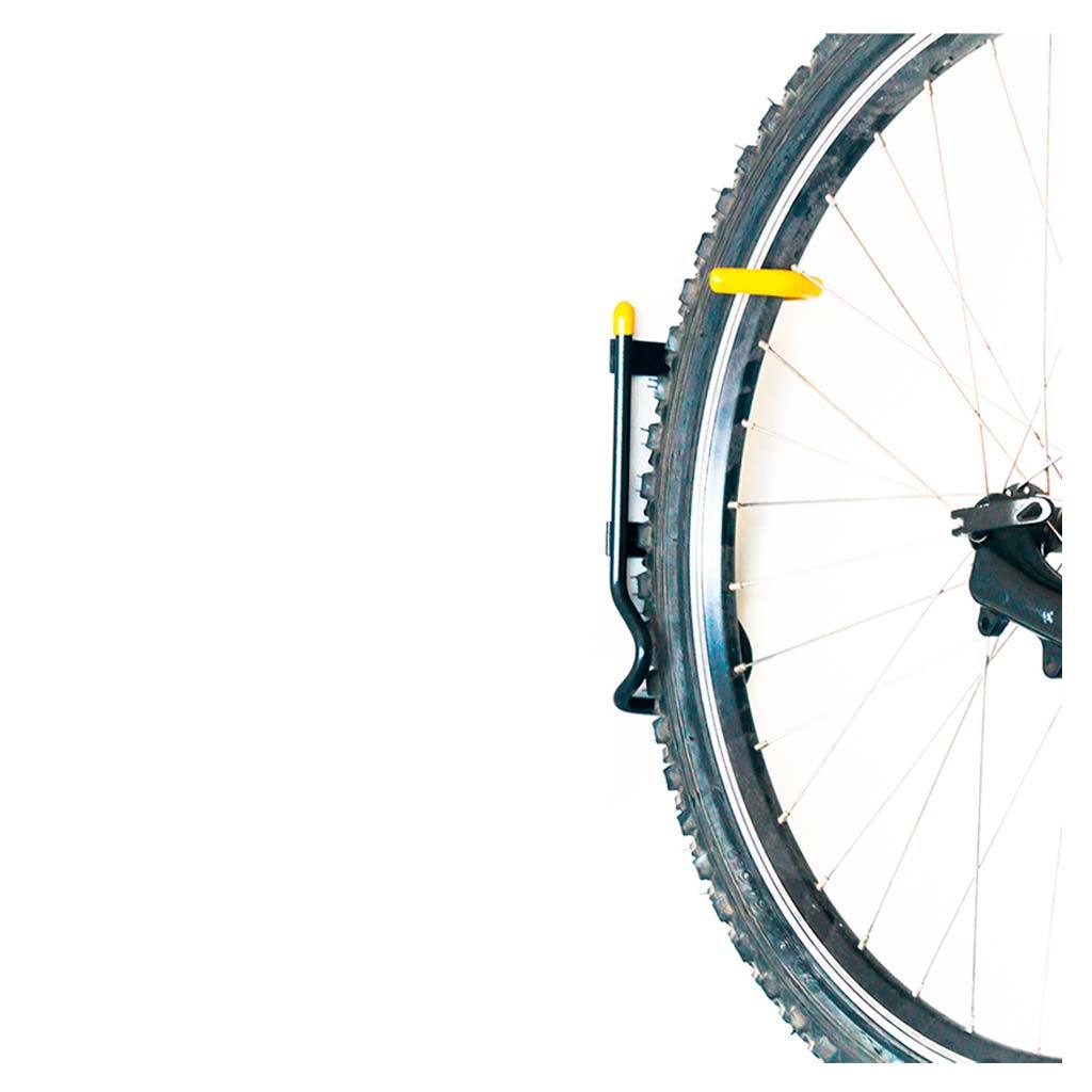 Aparcamiento de bicicletas, arco de tubo de acero de 18 mm – eurokraft pro:  colocación de la bicicleta por un lado, galvanizado al horno