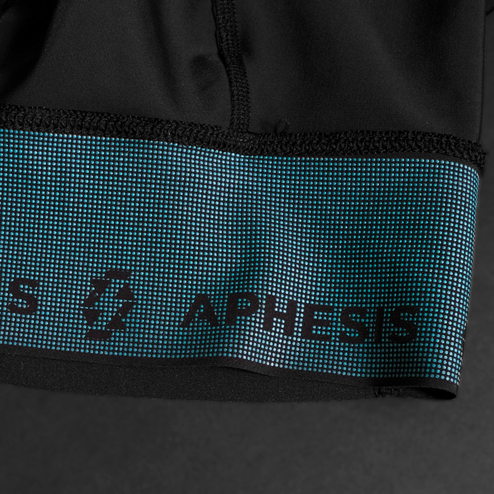Bib shorts APHESIS X-PRO Navy para caballero / Shorts con tirantes para ciclismo