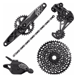 Grupo SRAM GX Eagle, centro GXP, 12 velocidades, bielas de 175 mm, plato de 32t, cassette de 10-50t - Raudor ¡Rompe tu propio récord!