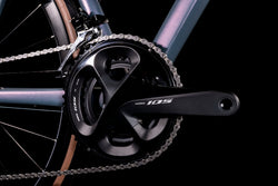 Bicicleta CUBE Axial WS Race 2022 / SparkleLilac'n'Black