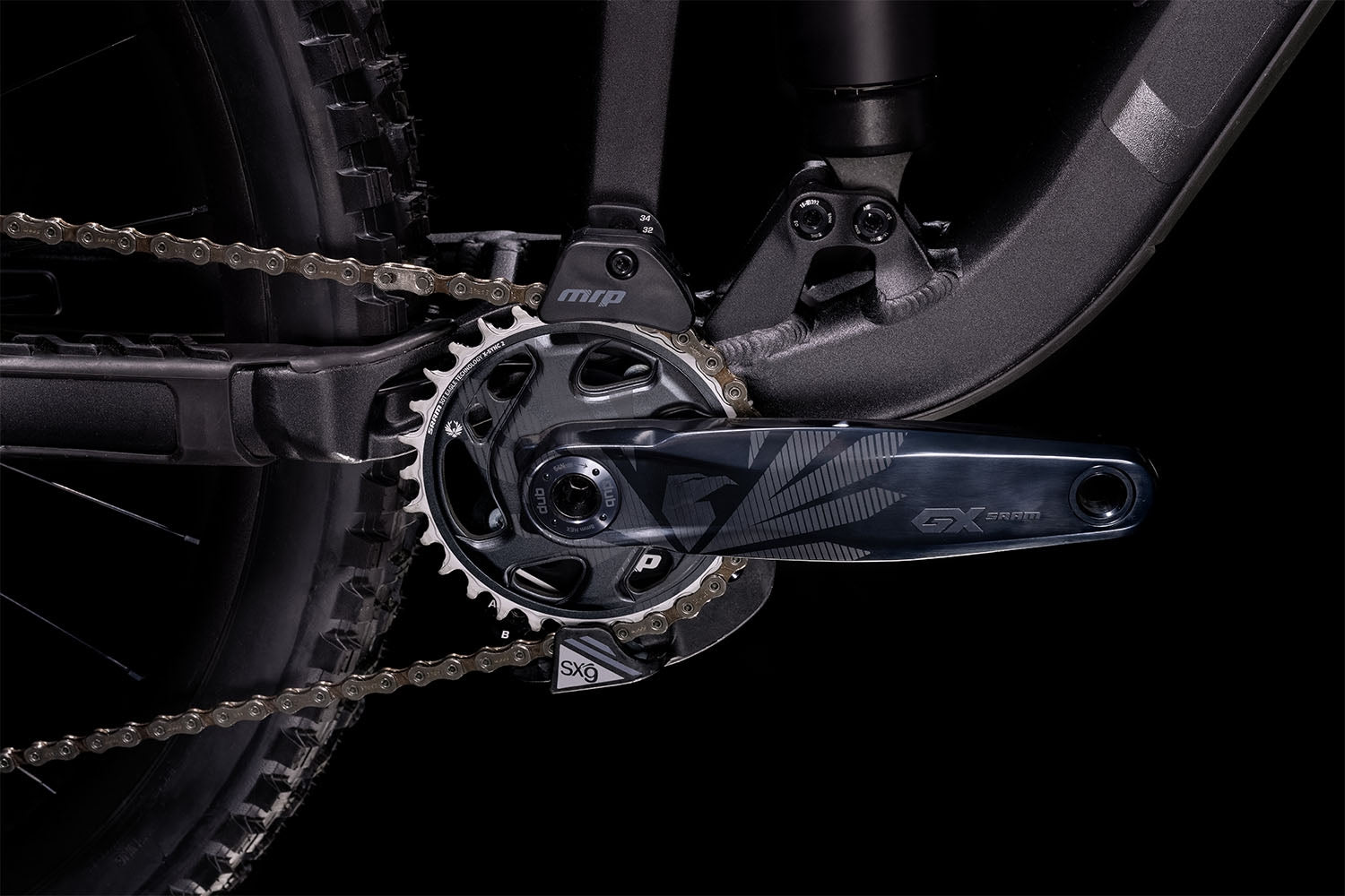 Bicicleta de montaña CUBE Stereo ONE77 Pro Black Anodized 2022 / Fox 38 Float Performance 170 mm / Fox Float X2