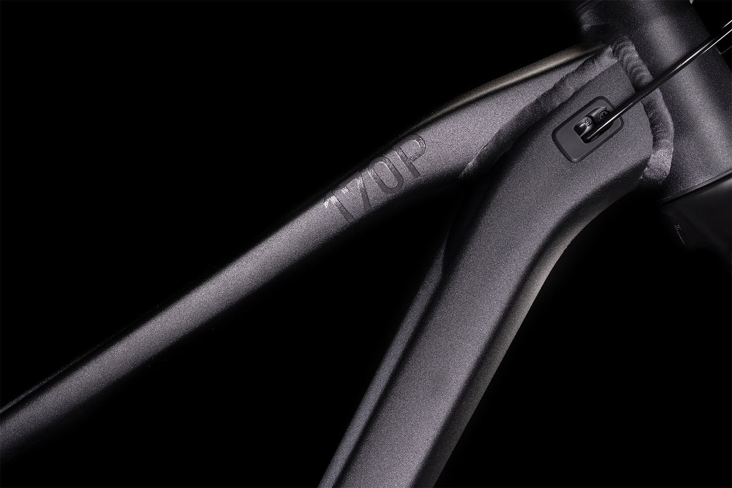 Bicicleta de montaña CUBE Stereo ONE77 Pro Black Anodized 2022 / Fox 38 Float Performance 170 mm / Fox Float X2