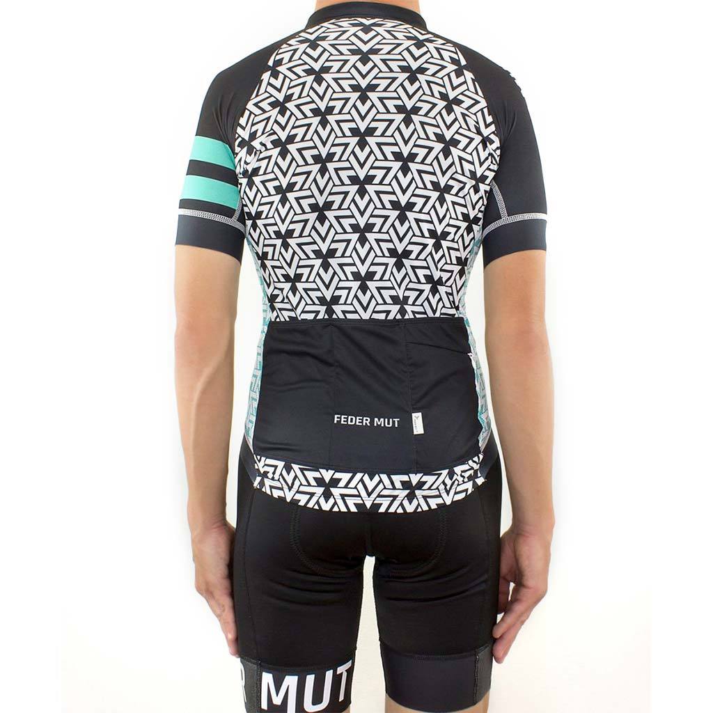 Jersey FEDER MUT Geometric para caballero 2329 - Raudor ¡Rompe tu propio récord!