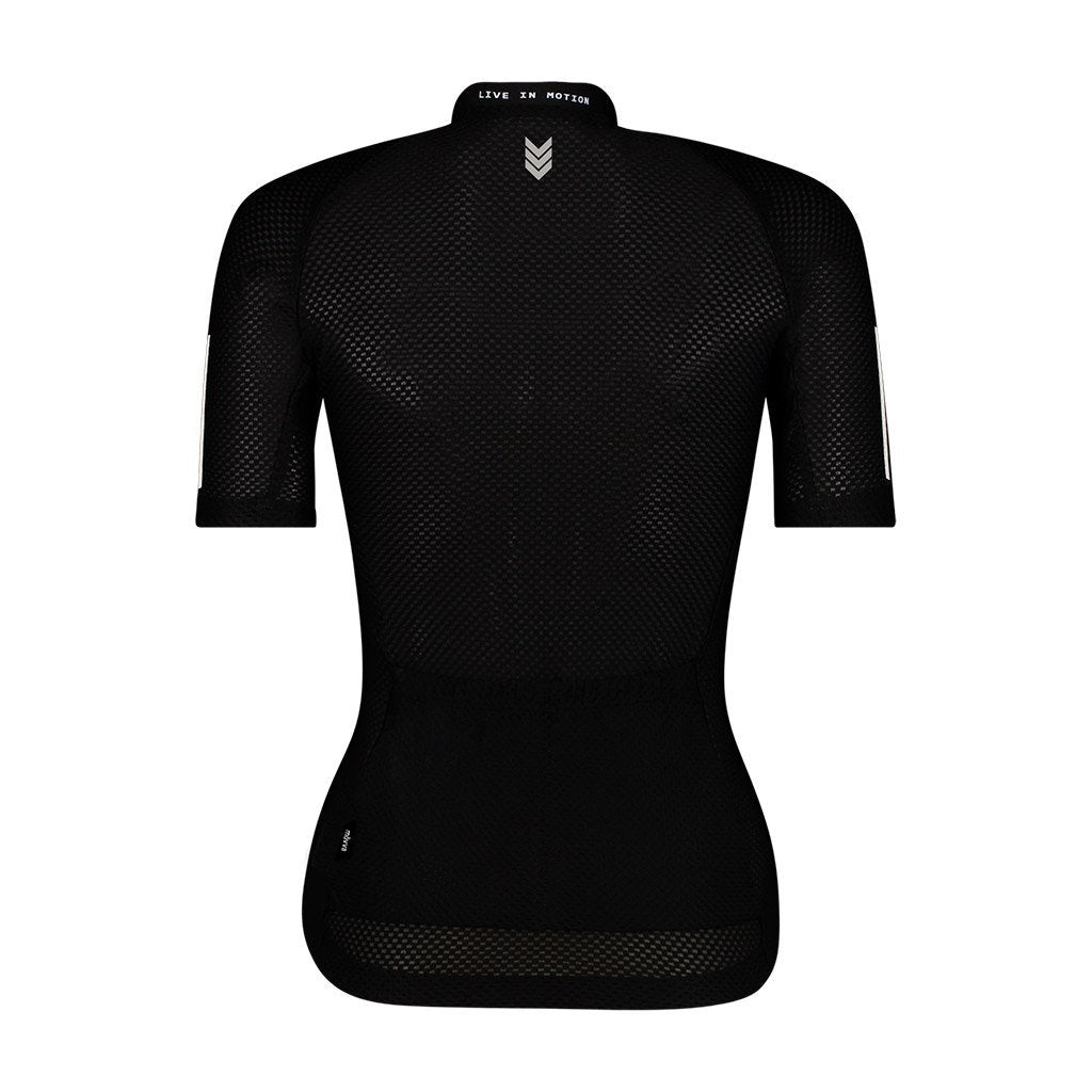 Jersey MOVVA Over Gear Ride & Roll Negro para dama - Raudor ¡Rompe tu propio récord!