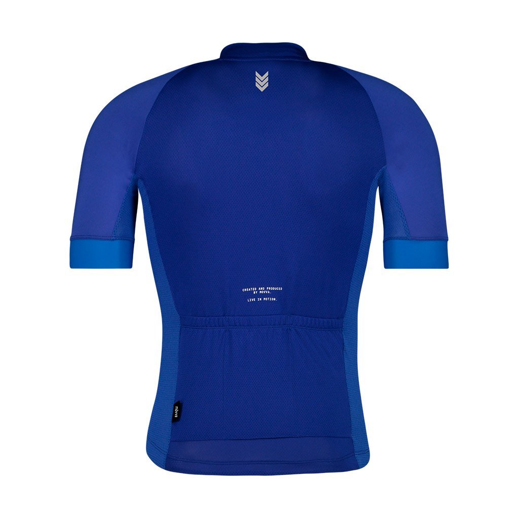 Jersey MOVVA Shifter Azul Rey para caballero - Raudor ¡Rompe tu propio récord!