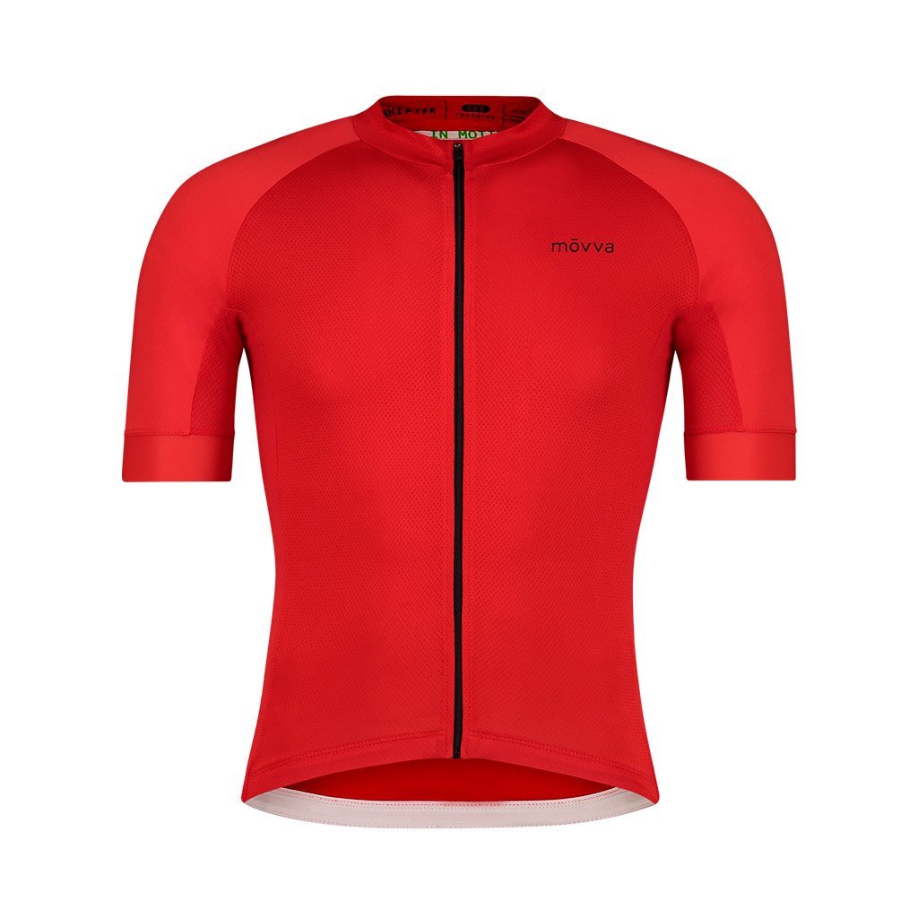 Jersey MOVVA Shifter Rojo para caballero - Raudor ¡Rompe tu propio récord!