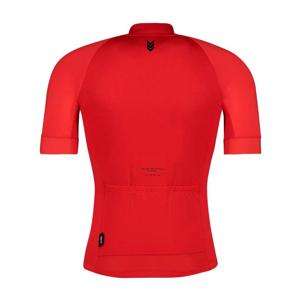 Jersey MOVVA Shifter Rojo para caballero - Raudor ¡Rompe tu propio récord!