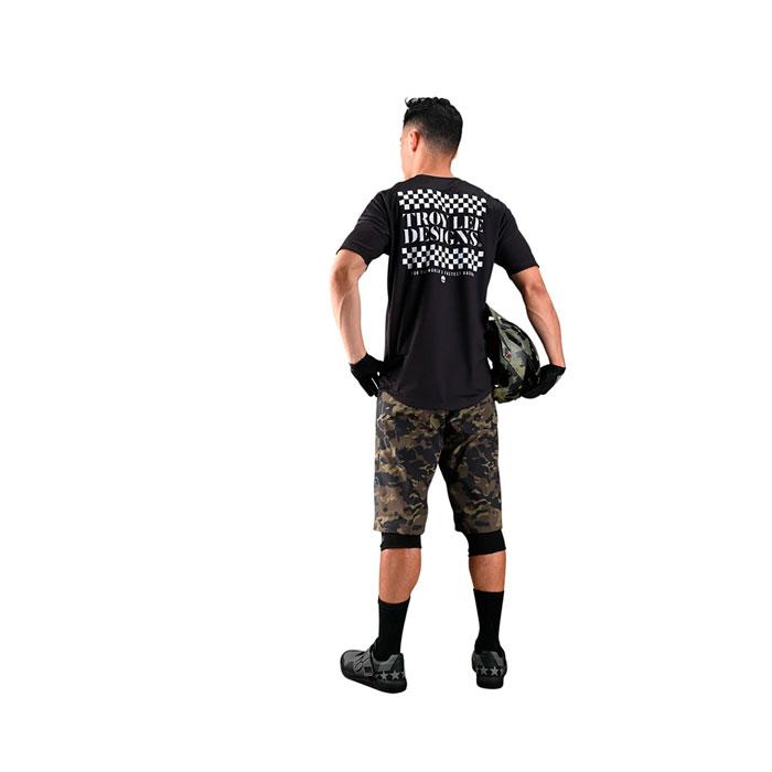 Jersey TROY LEE DESIGNS Flowline Service Black - Raudor ¡Rompe tu propio récord!