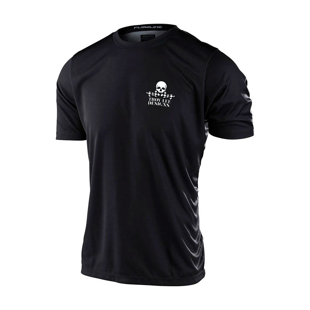 Jersey TROY LEE DESIGNS Flowline Service Black - Raudor ¡Rompe tu propio récord!