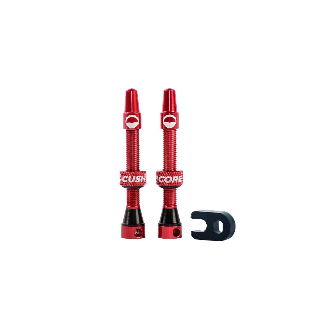 JUEGO DE VALVULAS CUSHCORE 44MM ROJO - Raudor ¡Rompe tu propio récord!